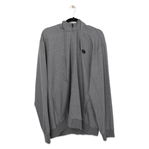 Travis Mathew Men's Gray Hoodie - New - Size XL